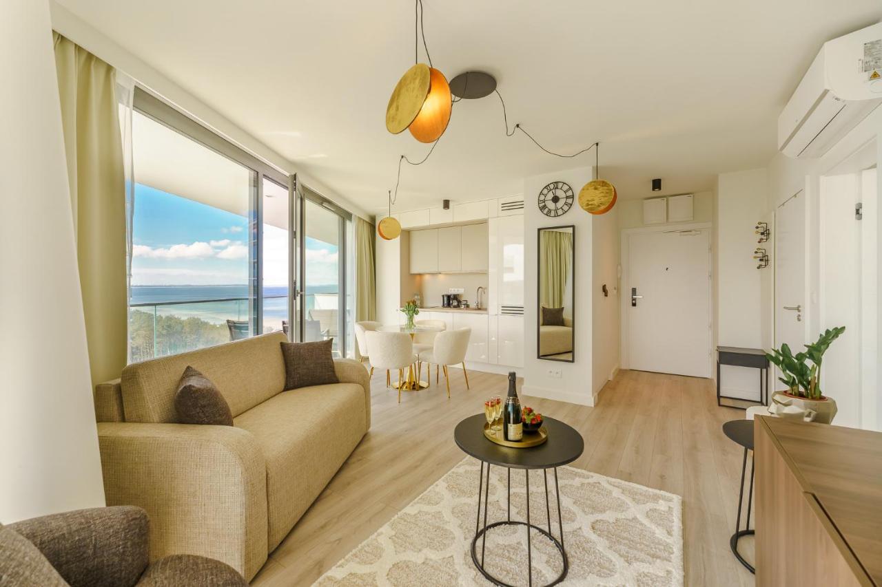 Apartament Waves - Baltic View By Noclegi Renters เมียนซิดดรอแย ภายนอก รูปภาพ