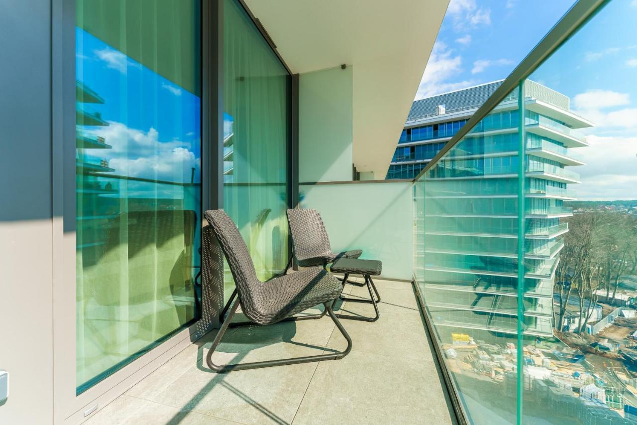 Apartament Waves - Baltic View By Noclegi Renters เมียนซิดดรอแย ภายนอก รูปภาพ